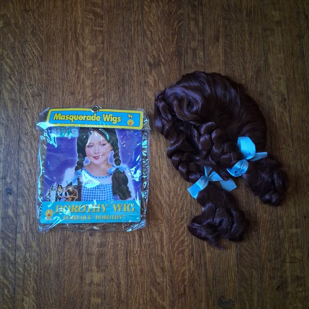 Rubies Masquerade new Wig Dorothy Wizard of Oz child